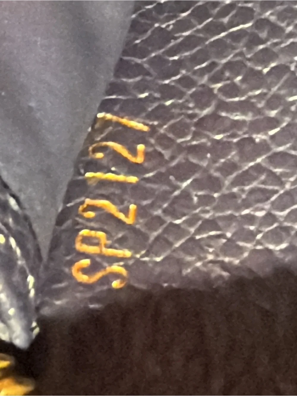 Louis Vuitton Navy Blue Empreinte (Embossed) Monogram Long Zippy Wallet